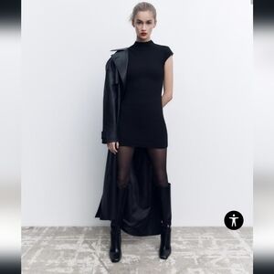 NWT ZARA Short Stretch Knit Dress